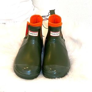 Hunter ankle Rain boots NWT